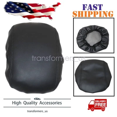 Almohadilla cubierta reposabrazos consola central de cuero negra para Subaru Forester XSL XT 13-18 Foto 1 de 4