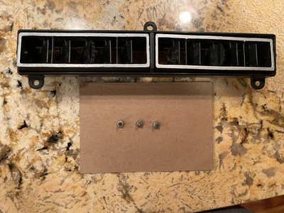1969 charger center a/c vent b-body tested working 2 directions + oem screws 68 - Image 1 of 4