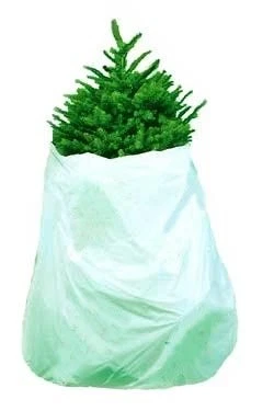 Jumbo Christmas Tree Removal Bag and Skirt White Xtra Large 144 x 90" 1.2 ML ... - Image 1 of 2