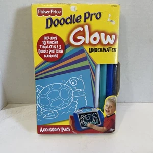 Doodle Pro Glow Accessory Pack 10 Tracong Templates 3 Markers New Opened Box - Picture 1 of 5