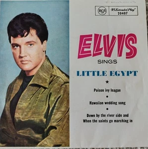 Elvis Presley - Little Egypt VINYL 7" Single- RARE Don't Pay $100+ Elsewhere! NM - Picture 1 of 4