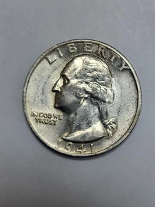 1941 S Washington Quarter NICE LUSTER - Picture 1 of 4