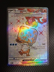 Eiscue ex - 210/197 - Pokemon Obsidian Flames Full Art Ultra Rare Card NM - Picture 1 of 2