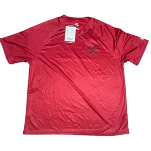 Neu mit Etikett ZeroXposur rot Gellyball UPF 50 ganztägig bequem aktives Herrenhemd Gr. XL - Bild 1 von 5