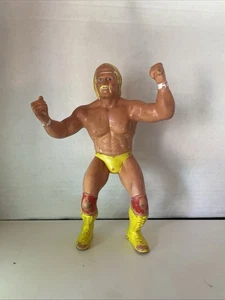 Vintage 1984 LJN WWF Wrestling Superstars Hulk Hogan Titan Sports 8" Figur - Bild 1 von 9