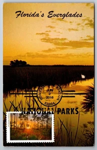 #5080L Everglades National Park FDC Maxi Card w/ National Park Cancel - Picture 1 of 2