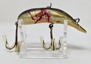 Vintage Bud Stewart Crippled Wiggler Lure Wood - Picture 1 of 11