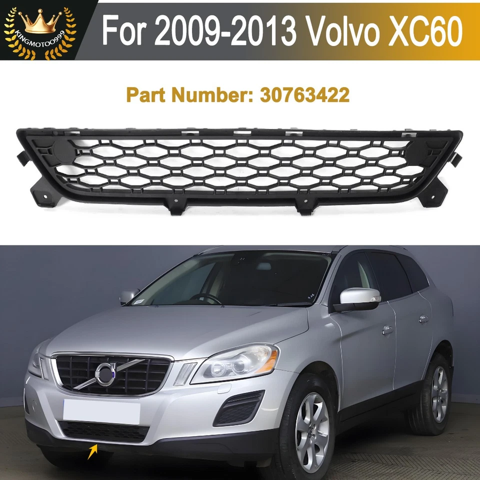 30763422 Front Lower Grille For 2009 2010 2011 2012 2013 Volvo XC60 VO1036101 Foto 1 de 4