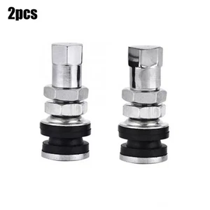 Leak Proof Tire Valves Pack of Two Ideal for Cars Motorcycles Installation - Picture 1 of 12