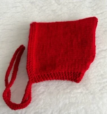 HANDMADE Hand Knit Baby Pixie Bonnet available in 4 sizes and different colours