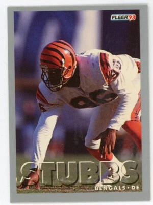 1993 Fleer Football Card #148 Daniel Stubbs - Image 1 of 2