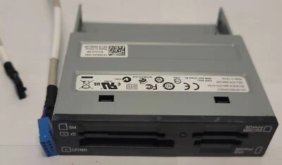OEM Dell Media and Flash Card Reader w/ Cable & Screws - 0W812M - New OS - Image 1 of 4