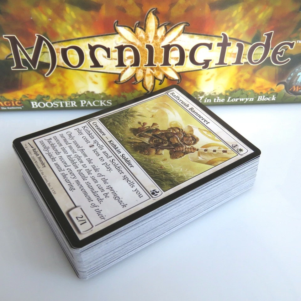 MORNINGTIDE ~ Complete 60 Card COMMON SET MtG distant melody stonybrook banneret - Image 1 of 2