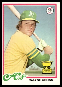 1978 O-Pee-Chee #106 Wayne Gross Oakland Athletics NM-MT OPC SET BREAK! - Picture 1 of 2
