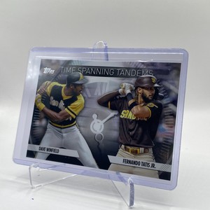 Dave Winfield Fernando Tatis Jr. Time Spanning Tandems 2023 Topps Update #TS-13