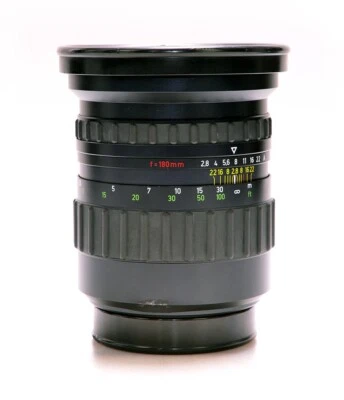 [FedEx]Rollei 180mm 2.8 PQ HFT Tele-Xenar Rolleiflex 6000-6008 Objektiv - Bild 1 von 4