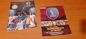 Lot Of 2 Greek Albums-Panini Fifa 2022+Europe's Champ Sticker Album-Read Descrip - Picture 1 of 9