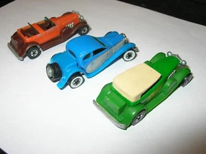 Vintage Lot of 3 Hot Wheels '31 Doozie 1976 Green Orange 1980 Blue 1:64 Diecast - Picture 1 of 24