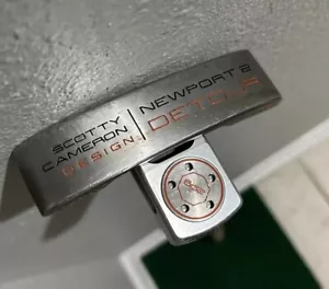 Titleist Scotty Cameron Newport 2 Detour Putter New Super Stroke Grip 33.5” - Picture 1 of 13