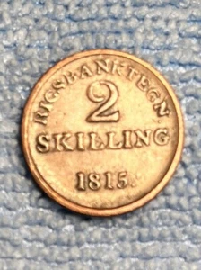 Denmark - 2 Skilling 1815 - Picture 1 of 2