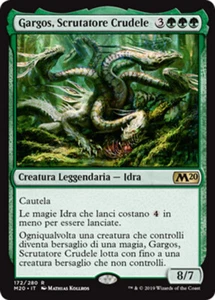 MTG GARGOS, VICIOUS WATCHER EXC - GARGOS, SCRUTATORE CRUDELE - M20 - MAGIC - Picture 1 of 1