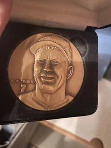 1996 Mickey Mantle Bronze Magnum Mint-Coin Highland Mint LE #2822/3000 - Picture 1 of 3