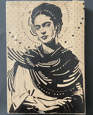 Frida Kahlo Miniature Hanging Canvas 4.5" x 6.25"