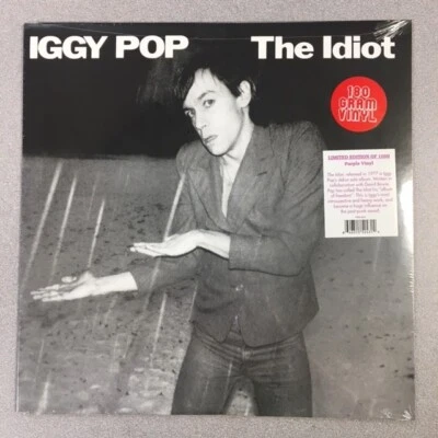 Iggy Pop - The Idiot 180G PURPLE VINYL LP (New/Sealed) 2017 Issue - Image 1 of 3