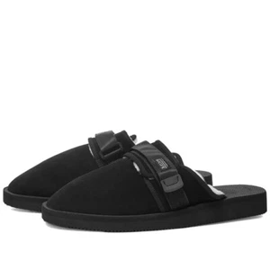 SANDALIA SIN CORDONES SUICOKE ZAVO-MAB CUERO GAMUZA NEGRO - UK 9 EU 43 - PRECIO DE VENTA SUGERIDO POR EL FABRICANTE 200 £ - Imagen 1 de 8