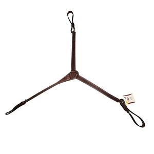 NWT Weaver Leather Basin Cowboy Tapered Breast Collar Horse Equine Brown Leather - Picture 1 of 10
