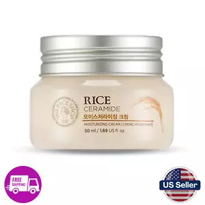 The Face Shop Rice Ceramide Moisturizing Cream - Rice Extract + Rice Bran Oil - Picture 1 of 11