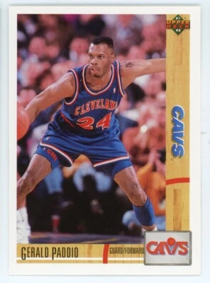 1991-92 Upper Deck Gerald Paddio #230 - Image 1 of 2