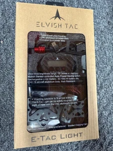 NEW 2025 Elvish Tac E-Tac Bow Sight Light Deluxe Kit RED CABLE Etac ELS4 Target - Picture 1 of 4