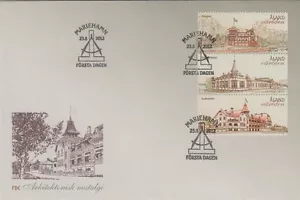 Aland Island Vintage Villas Architecture Europe Aland Finland Mint FDC 2012 - Picture 1 of 1