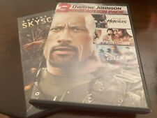 Dwayne Johnson 3 Movie Action Pack-Hercules-Pain&Gain-GI:Joe (DVD)+ Skyscraper