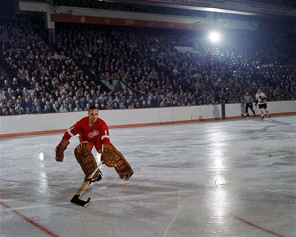 Foto de Roger Crozier Detroit Red Wings 8x10 Foto 1 de 1