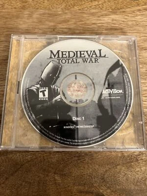 Medieval Total War Video Game PC CD-ROM T-Teen ACTIVISION (Pre-Owned)  - Image 1 of 4