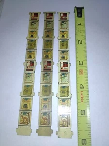 ORIGINAL ZINNROLLENSTREIFEN FÜR HANDELSSTIMULATOR ANTIKE SPIELAUTOMATENSTREIFEN #3 - Bild 1 von 3