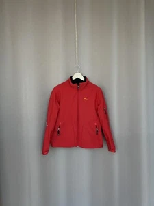 Kjus Womens Jacket Full Zip Windstopper Red Soft Shell Size L Kjus Systems - Picture 1 of 14