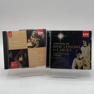 2FER Bach:Christmas Oratorio - Philip Ledger & King's College Carols 4CD EX & EX - Picture 1 of 8