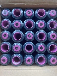 50 Spools Teal Color  Serger Overlocker Multi Purpose Sewing Threads T27 S2 - Picture 1 of 4
