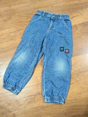 Jeans ajustados Lee Navigation Falcon League años 90 vintage para niños talla 6 azules Foto 1 de 4