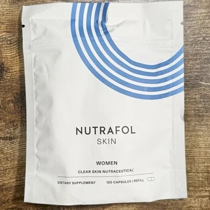 Nutrafol Skin Clear Skin Nutraceutical 120 Capsules Exp 09/2025 - Picture 1 of 3