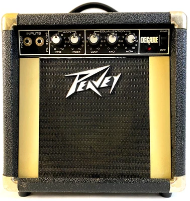 Vintage Peavey Decade Guitar Amp 10W Solid State USA 80s Practice Amplifier - Image 1 of 4