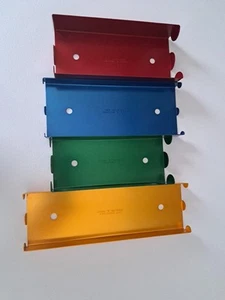 4 Aluminum Bank Coin Roll Trays, Quarters, Dimes, Nickels, Pennies NEW - Picture 1 of 2