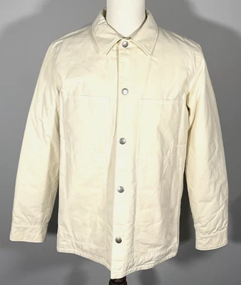 A.P.C. Alessandro Men's Size S Natural Cotton Jacket NWT - Image 1 of 4