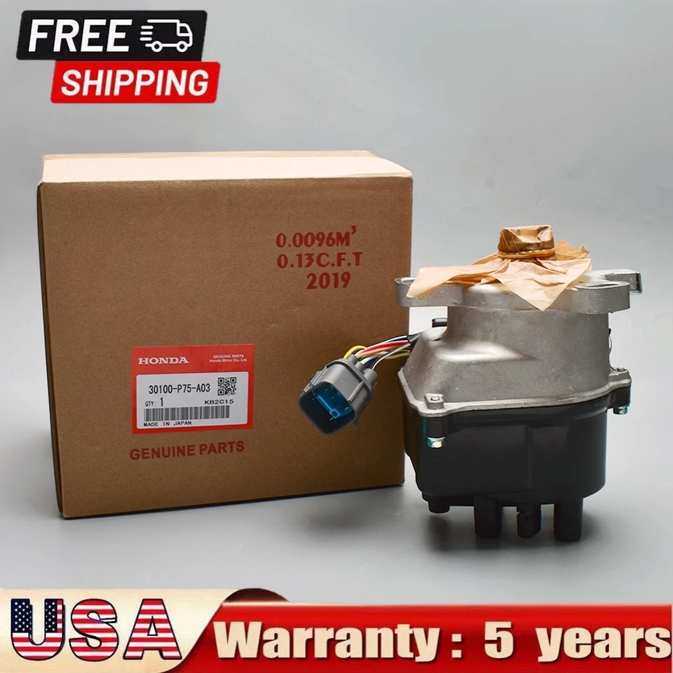 Distribuidor de encendido OEM 30100-P75-A03 para 96-01 Honda Acura Integra LS B18B 1.8 Foto 1 de 4