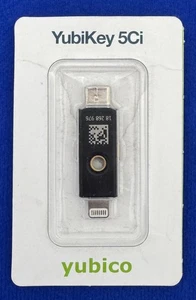 Yubico YubiKey 5Ci Two-Factor Authentication Security Key-For iPhone iPad iPod - Picture 1 of 2
