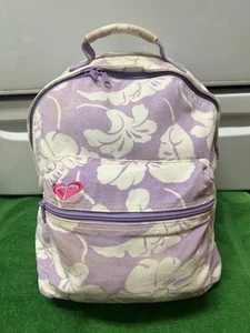 Roxy Quiksilver Hawaii Aloha Floral Backpack 15” X 14” X 3” - Picture 1 of 5