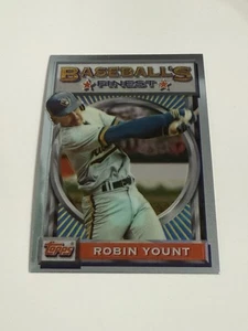 1993 Topps Finest #192 ROBIN YOUNT - Bild 1 von 2